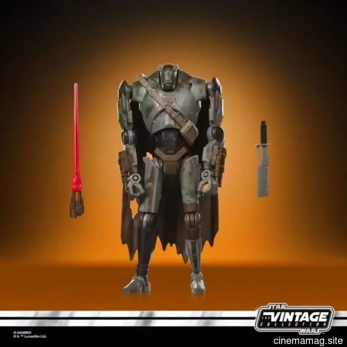 Hasbro has revealed the Black Series and Vintage Collection figures for Star Wars: The Mandalorian and Grogu.