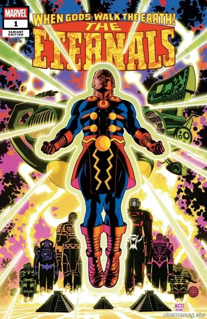 Vista previa del cómic – Especial del 50 aniversario de Eternals #1