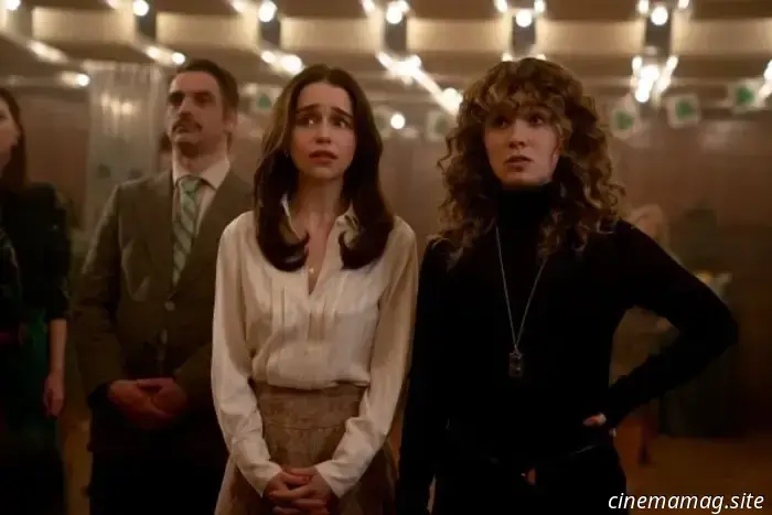 Haley Lu Richardson and Emilia Clarke are the CIA's most closely guarded secrets in Ponies.