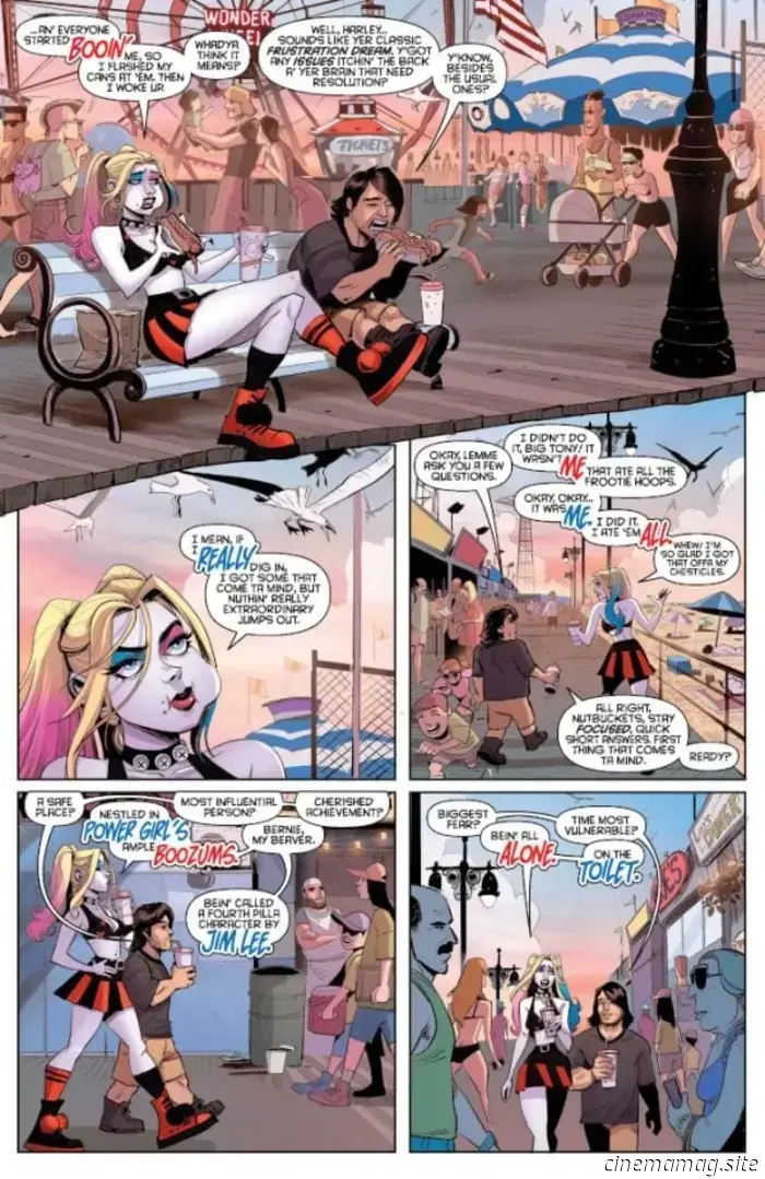 Vista previa del cómic – Harley Quinn X Elvira n.º 1