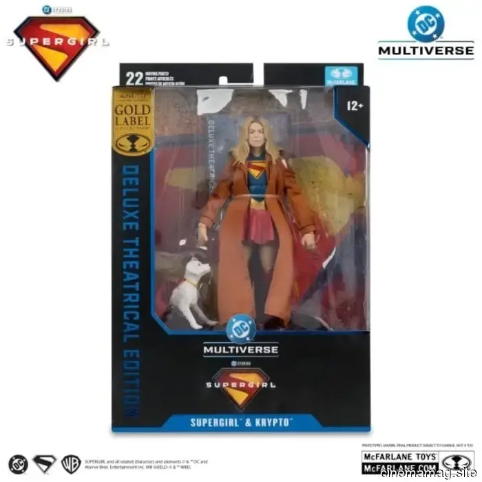 McFarlane Toys presenta las figuras de acción de la película Supergirl del Multiverso DC