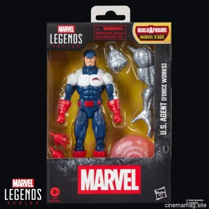 Hasbro introduces the newest Marvel Legends Series figures featuring a Box Build-A-Figure.
