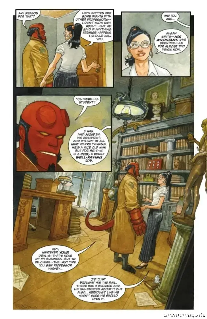 Hellboy and the B.P.R.D.: Professor Harvey is Gone #1 - Comic Book Teaser