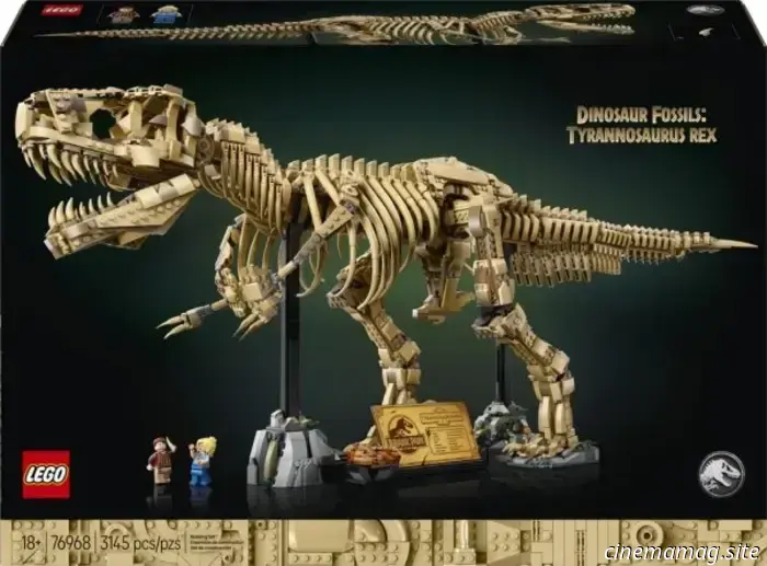 LEGO Jurassic World Dinosauro fossili: Tyrannosaurus rex set rivelato