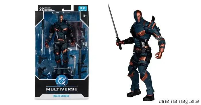 Batman: Arkham Origins figura di Deathstroke del DC Multiverse apre i preordini da McFarlane Toys