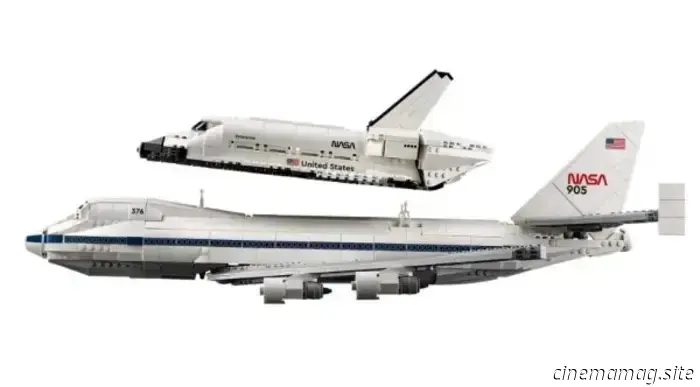 LEGO Icons Shuttle Carrier Aircraft is set to be released this month.