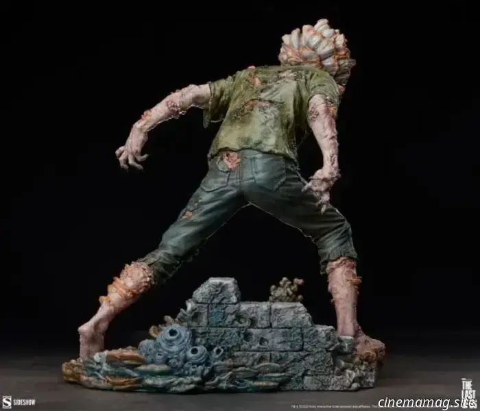 Statua del Clicker in scala 1/6 di The Last of Us, presentata da Sideshow