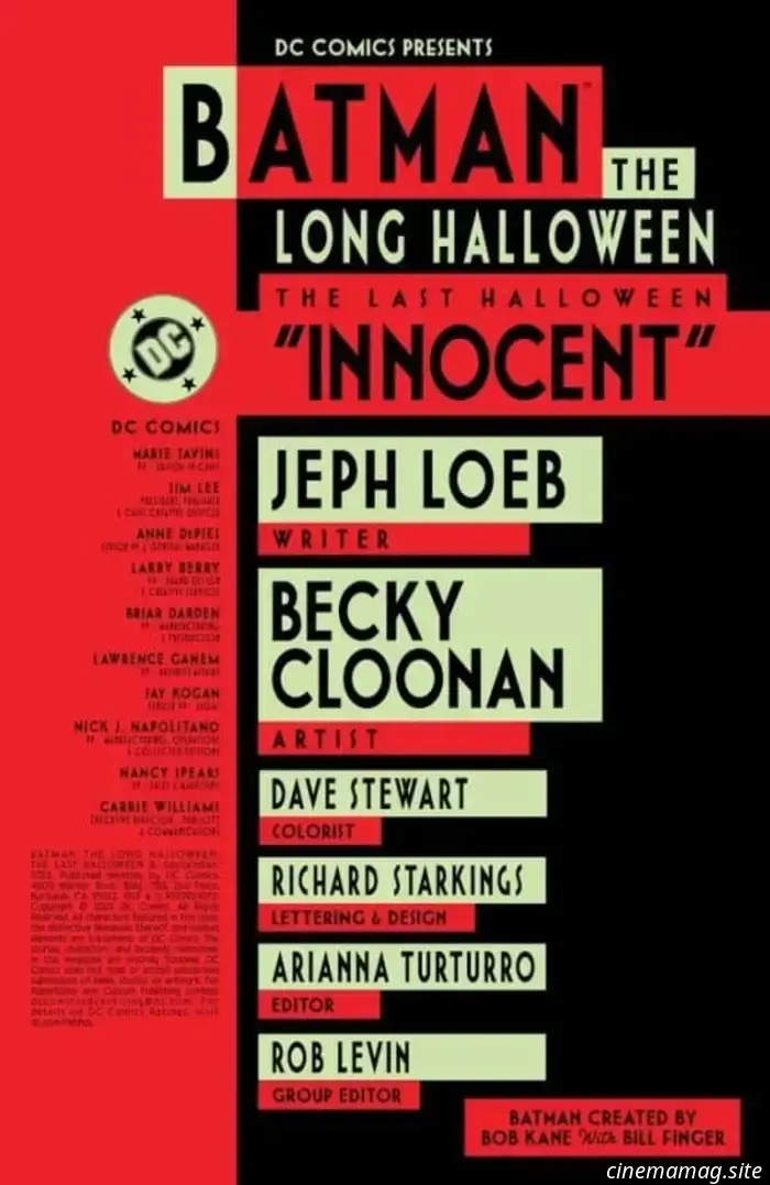 Comic Book Sneak Peek - Batman: The Long Halloween – The Final Halloween #8