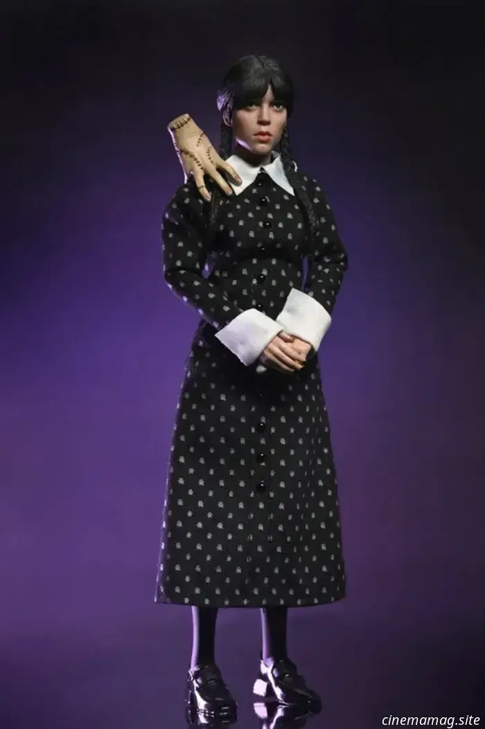 NECA introduces collectible figures of Wednesday and Enid.