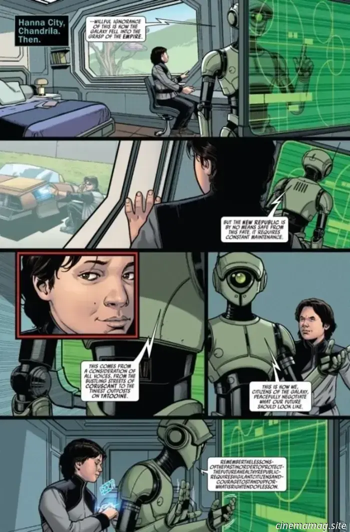 Marvel Comics publica Star Wars: Han Solo – Hunt for the Falcon #3 este miércoles que viene, y puedes echar un vistazo al avance oficial del número a continuación…

¡GRAN ROBO DEL HALCÓN! ¡HAN y CHEWIE se topan con los peligrosos Hermanos Irving! ¿Pero pueden hacerles frente los notorios hermanos que robaron el HALCÓN? ¿Y qué trato siniestro está maquinando el traficante de armas DUCAIN con el jefe de la chatarra UNKAR PLUTT?

Star Wars: Han Solo – Hunt for the Falcon #3 sale a la venta el 12 de noviembre, con un precio de $3.99.

Acerca de Amie Cranswick: Amie Cranswick ha formado parte del equipo editorial y directivo de Flickering Myth durante más de una década. Tiene experiencia en publicación y corrección de estilo y se ha desempeñado como editora en jefe de FlickeringMyth.com desde 2023.