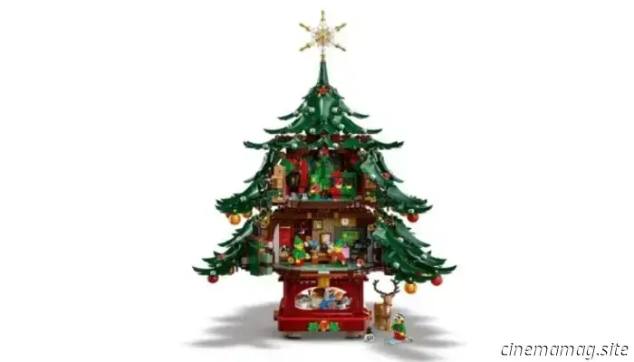 Наборы LEGO Family Christmas Tree и Winter Village Holiday Express Train появятся в октябре