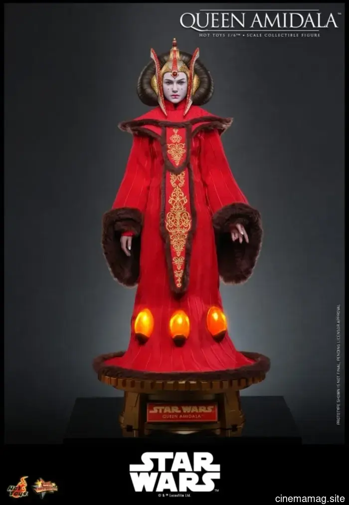Hot Toys presenta la figura a escala sexta de la Reina Amidala de Star Wars: Episodio I – La Amenaza Fantasma.