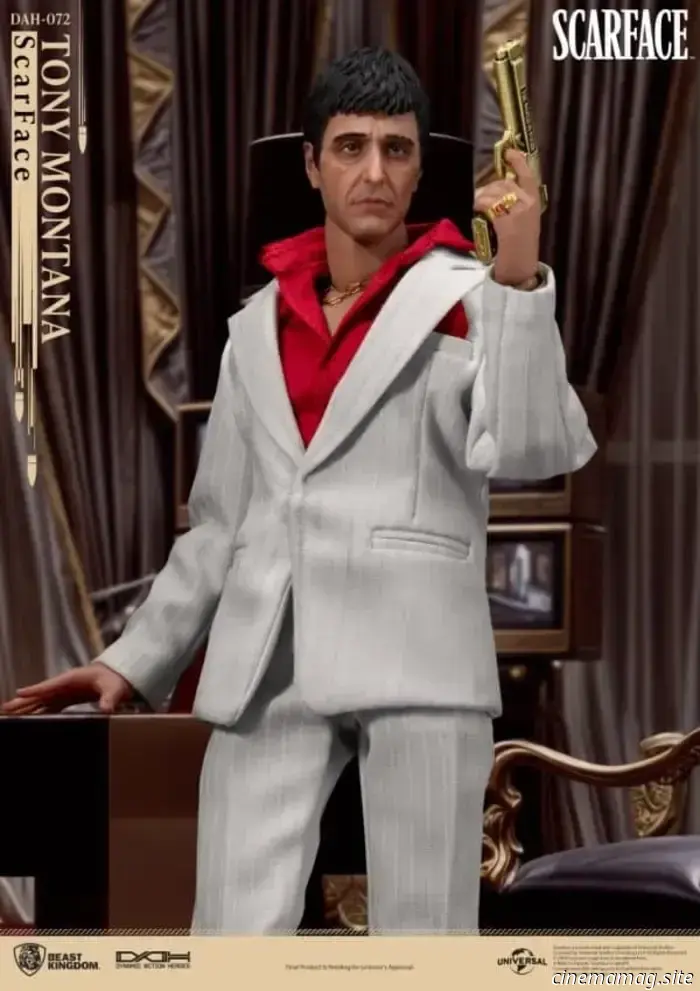 Beast Kingdom has revealed the Dynamic Action Heroes figure of Scarface's Tony Montana.
