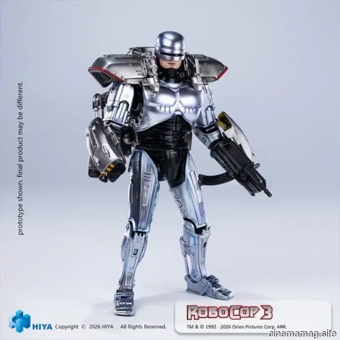 Hiya Toys introduces the RoboCop 3 Exquisite Super Series action figure.
