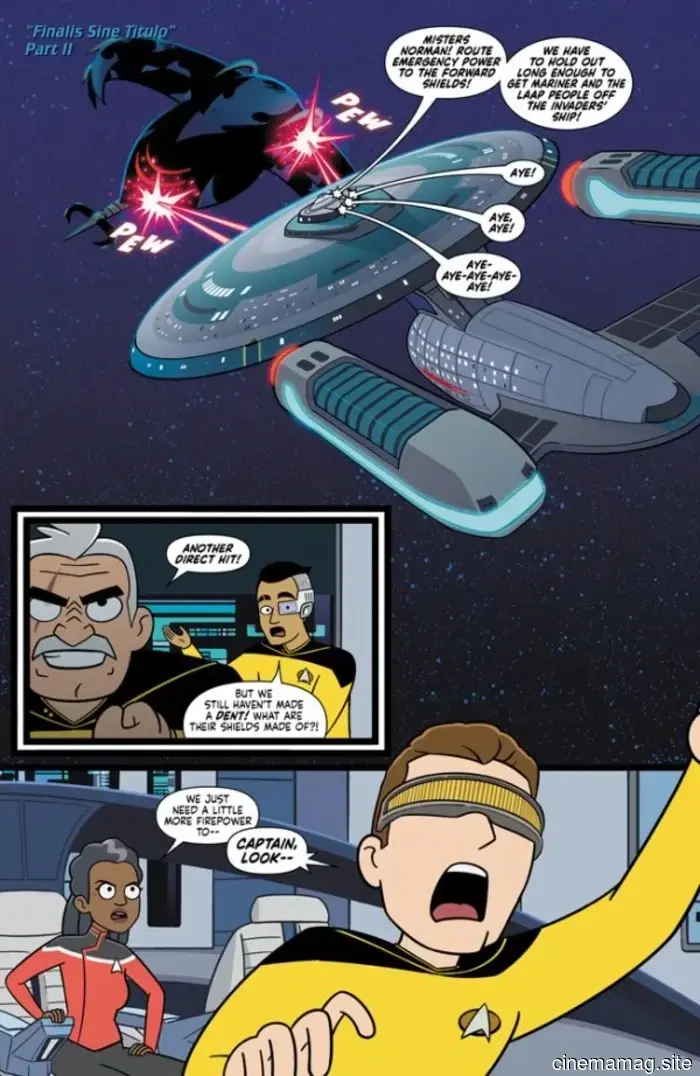 Vista previa del cómic – Star Trek: Lower Decks #18