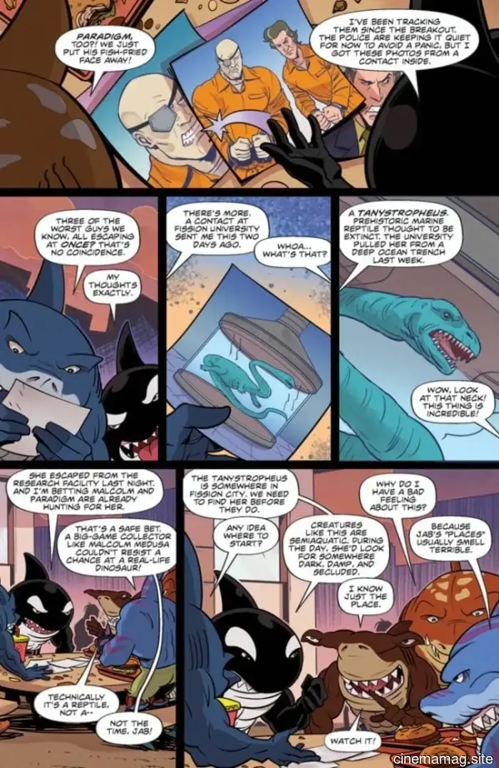 Предварительный просмотр комикса – Уличные акулы Годовой выпуск 2026