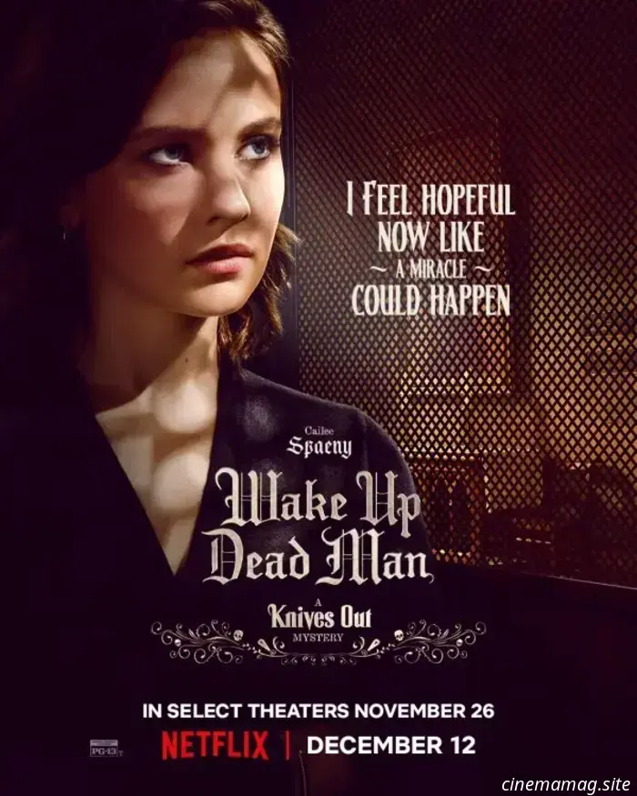 Wake Up Dead Man: A Knives Out Mystery features character posters that showcase the suspects.