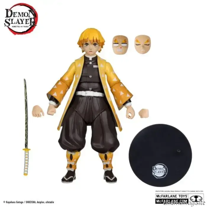 McFarlane Toys reveals new action figures based on Demon Slayer: Kimetsu no Yaiba.