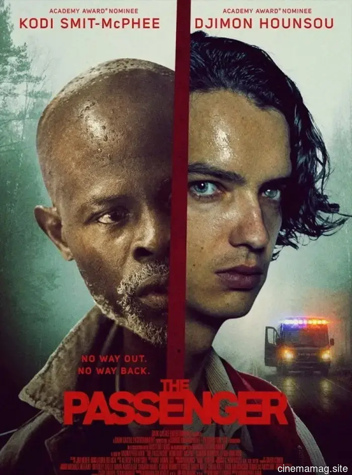The trailer for The Passenger features Djimon Hounsou in a confrontation with Kodi Smit-McPhee.