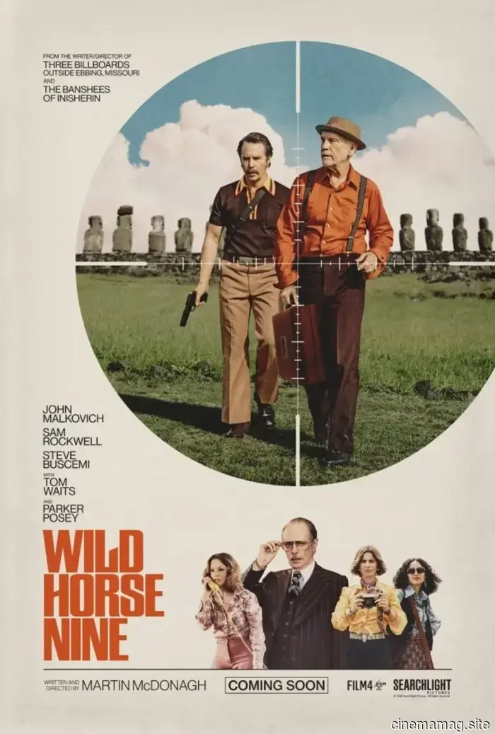 Trailer per Wild Horse Nine di Martin McDonagh con John Malkovich e Sam Rockwell