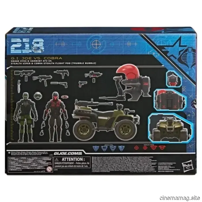 Yo Joe June, las revelaciones de la serie G.I. Joe Classified incluyen al Comandante Cobra con capucha, Action Man, Deep Six y más.