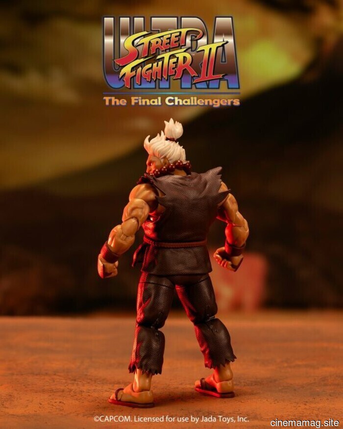 Jada Toys introduces the Ultra Street Fighter II Akuma (Player 2) and 'You Lose' accessory set as exclusives for SDCC.