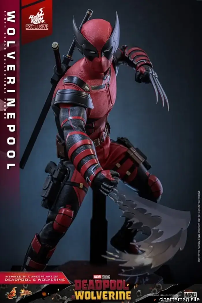 Wolverinepool se une a la colección de Deadpool y Wolverine de Hot Toys con una figura de sexta escala.