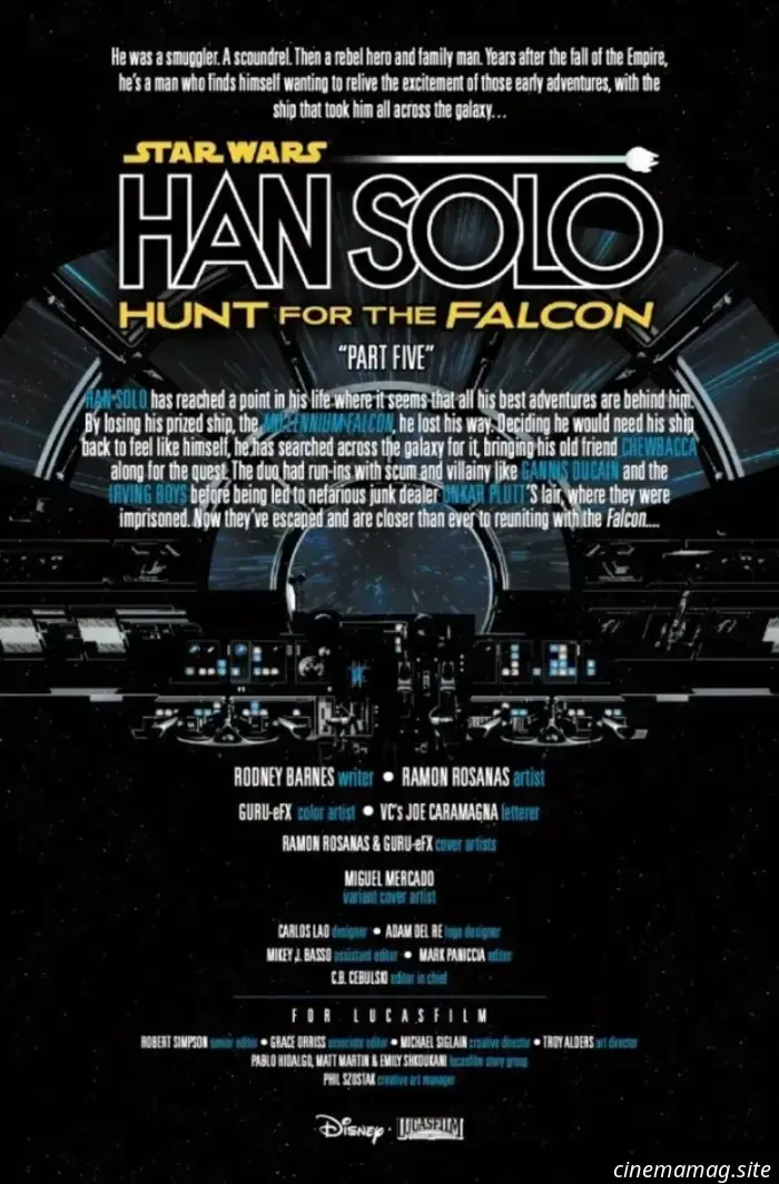 Anteprima del fumetto – Star Wars: Han Solo – La caccia al Falcon #5