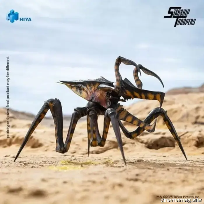 The Warrior Bug from "Starship Troopers" is now part of Hiya Toys' Exquisite Basic Series with the release of a new figure.