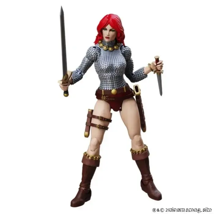 Boss Fight Studio has revealed the Immortal Red Sonja Epic H.A.C.K.S. action figure.