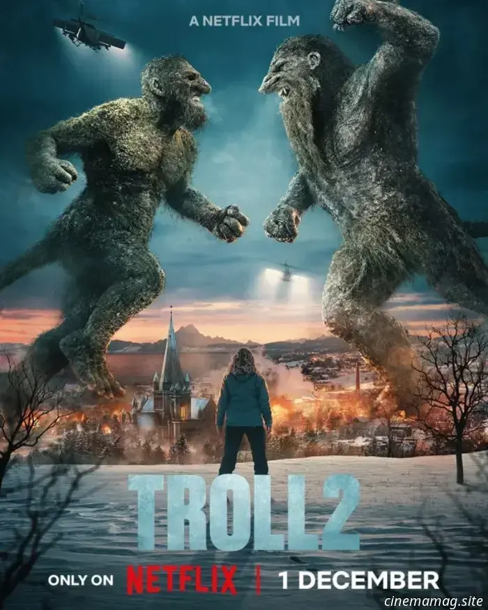 La secuela noruega de monstruos de Netflix, Troll 2, recibe un nuevo tráiler y póster.