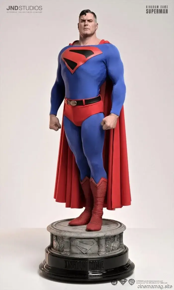 La statua in scala quart di Kingdom Come Superman decolla da JND Studios