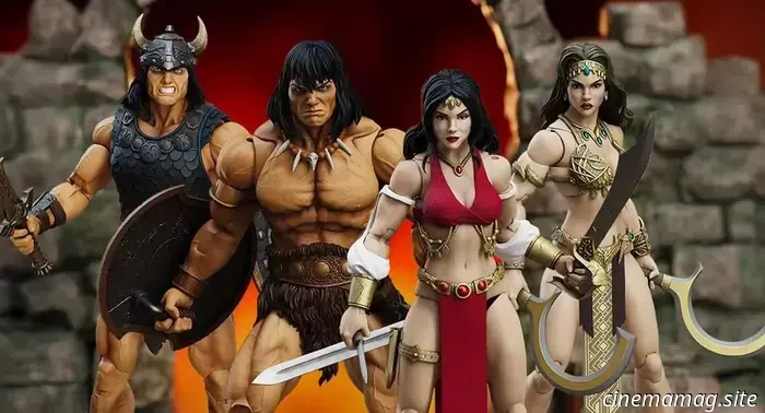 Фигурки Epic H.A.C.K.S. Conan: Reaver of the Black Coast и Bêlit: Queen of the Black Coast представлены компанией Boss Fight Studio