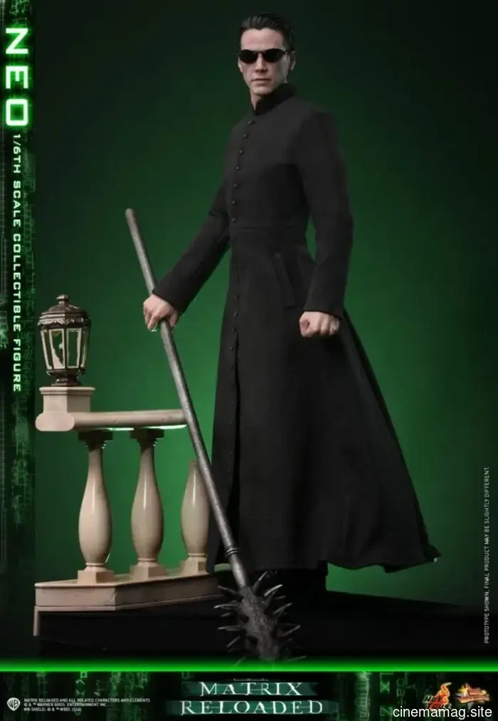 La figura in scala sei di Neo di The Matrix Reloaded svelata da Hot Toys
