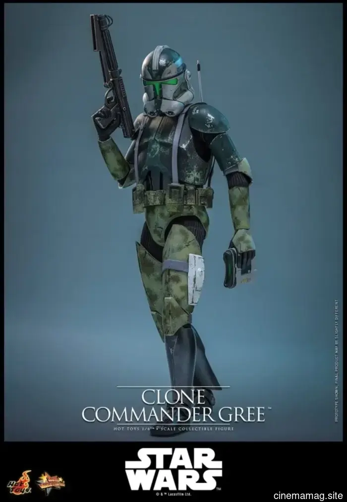 Il Clone Commander Gree si unisce alla collezione in scala sesta di Star Wars di Hot Toys.