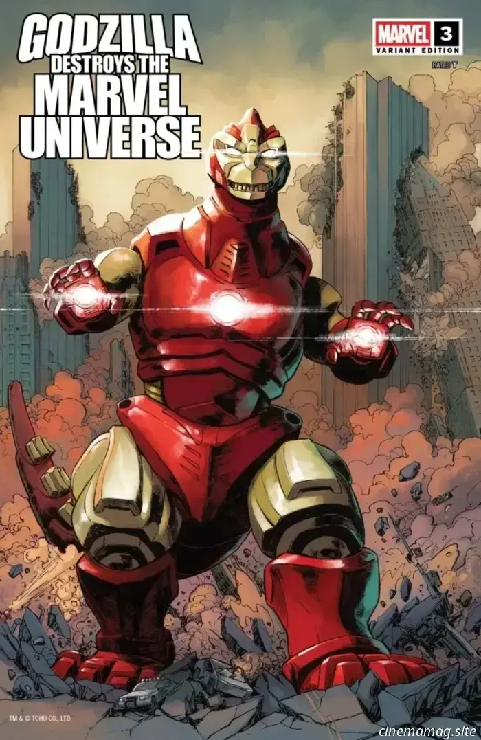 Godzilla Destroys the Marvel Universe #3 - Comic Book Teaser