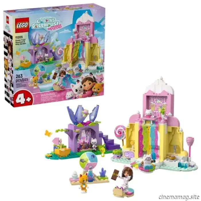 LEGO reveals sets that are tied to Gabby's Dollhouse: The Movie.