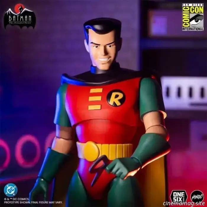 Mondo reveals an exclusive sixth scale figure of Robin from Batman: The Animated Series for SDCC.