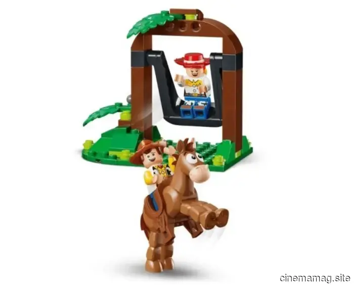 LEGO Disney История игрушек 5 Набор ранчо Блейза раскрыт