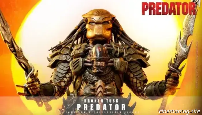 Aliens vs. Predator: la figura in scala 1/6 del Broken Tusk Predator svelata da Hot Toys