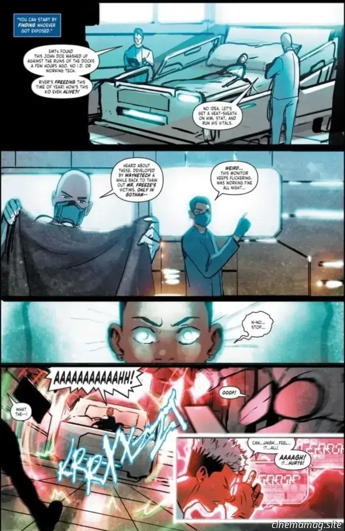 Anteprima del fumetto – Batman/Static Beyond n. 2