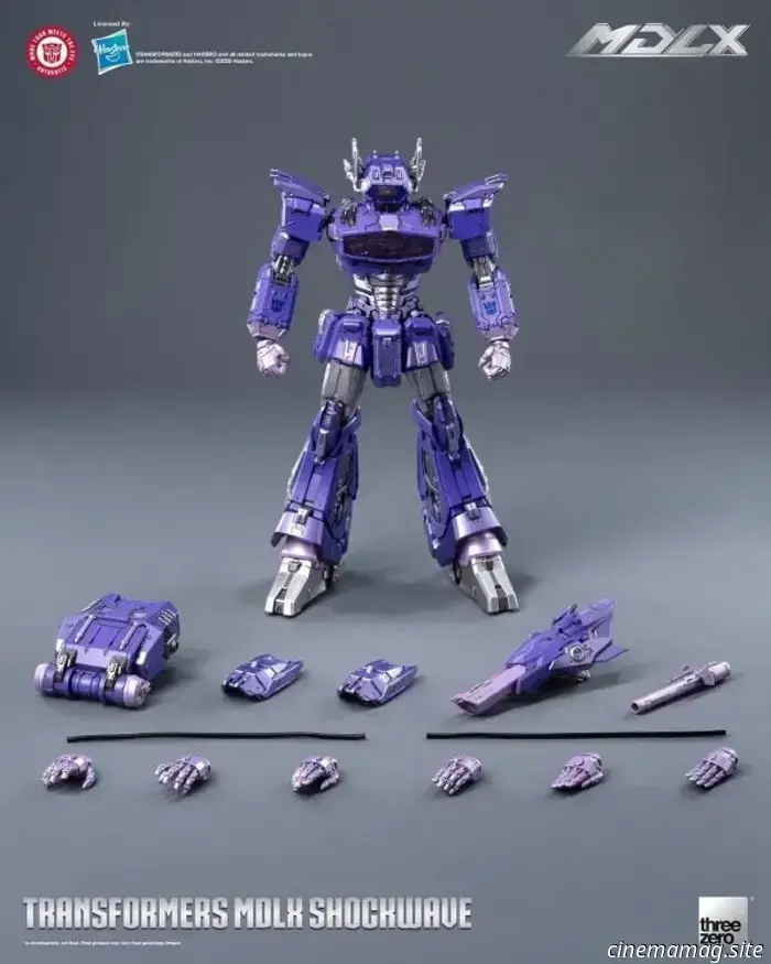 Шоквейв пополняет линейку экшн-фигурок Transformers MDLX от Threezero.
