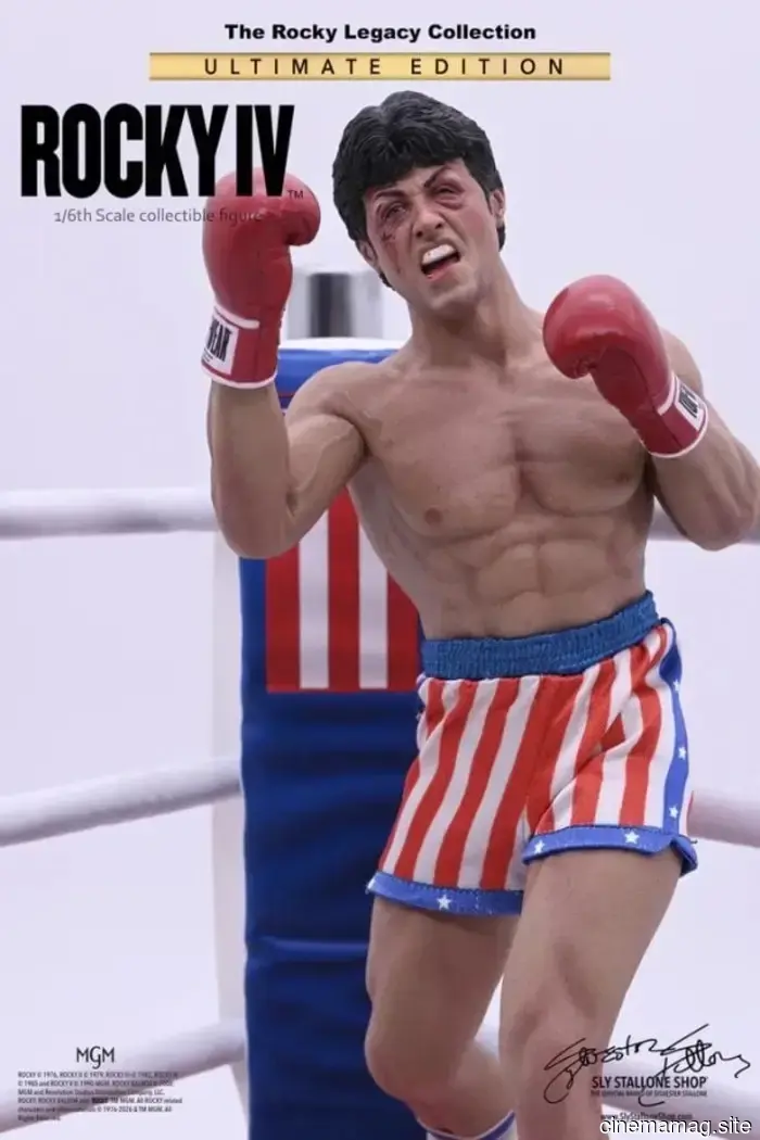 The sixth scale Rocky Balboa action figure from Rocky IV is now available for pre-order.