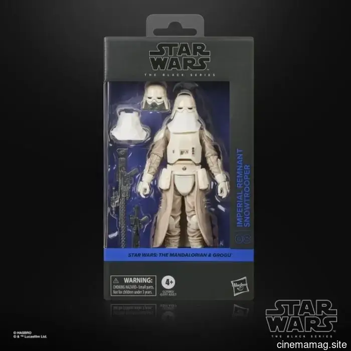 Hasbro has revealed the Black Series and Vintage Collection figures for Star Wars: The Mandalorian and Grogu.