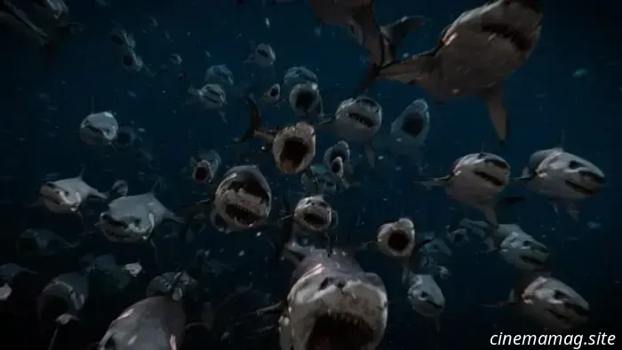 The Japanese horror-comedy Hot Spring Shark Attack has released a trailer and a poster.