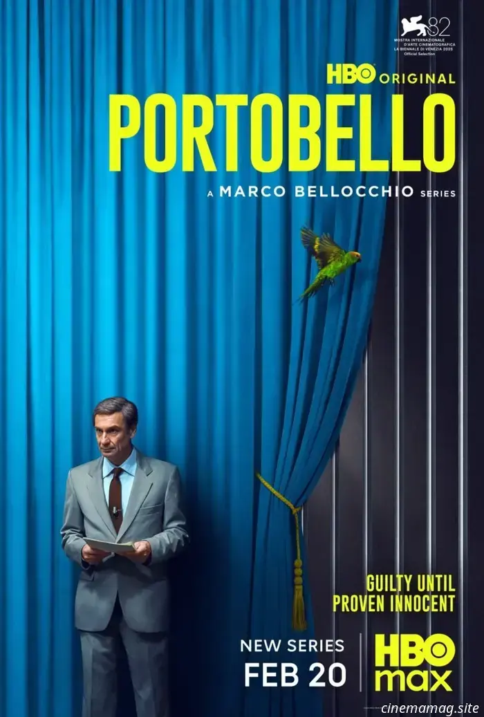 Exclusive Poster for Marco Bellocchio’s Six-Hour Portobello, Launching on HBO Max in February.