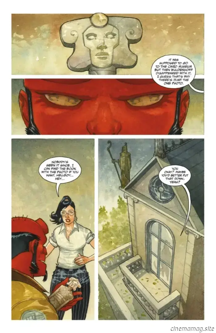 Hellboy and the B.P.R.D.: Professor Harvey is Gone #1 - Comic Book Teaser