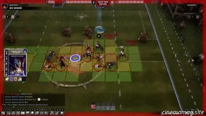 Вампиры выходят на поле в 10-м сезоне Blood Bowl III