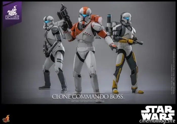 Hot Toys' Star Wars Clone Commando Boss sesta scala figura svelato