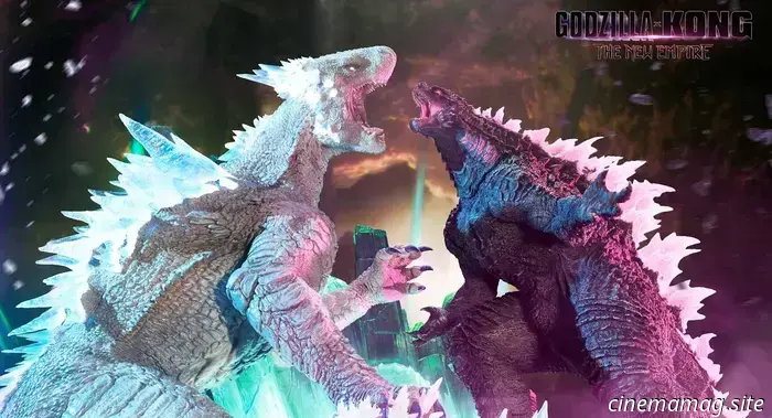 La statua da collezione Godzilla vs Shimo di Prime 1 Studio da Godzilla x Kong: The New Empire